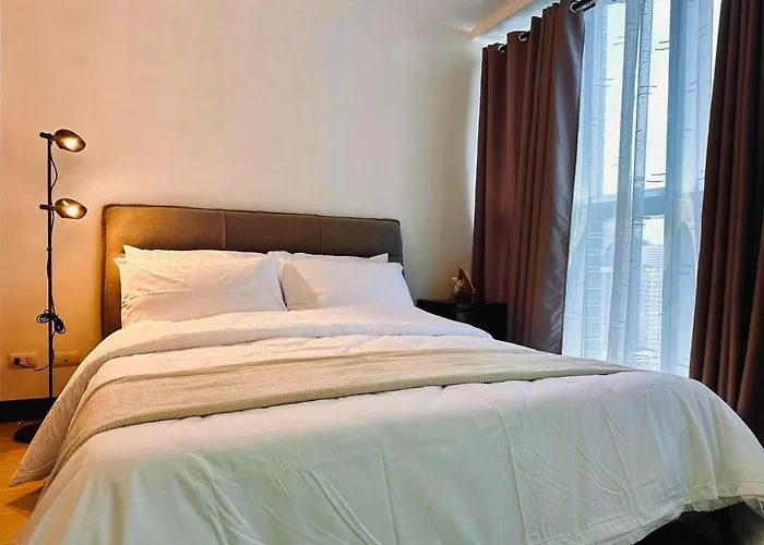 Apartamento Warm & Cozy 1br Uptown Parksuites T1 Pay Parking 23q *