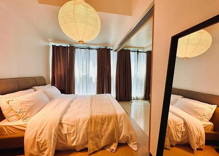 Apartamento Warm & Cozy 1br Uptown Parksuites T1 Pay Parking 23q Manila